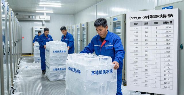 包头降温冰块多少钱一吨？本地制冰厂报价来了